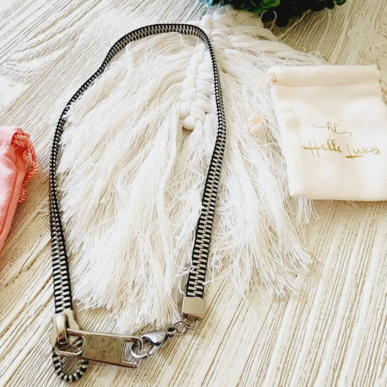 Lux Zipper Necklace