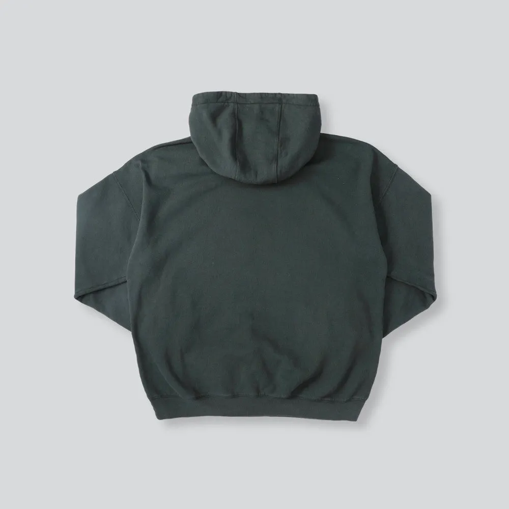 MADNESS MADNESS WASHED HOODIE-GREEN