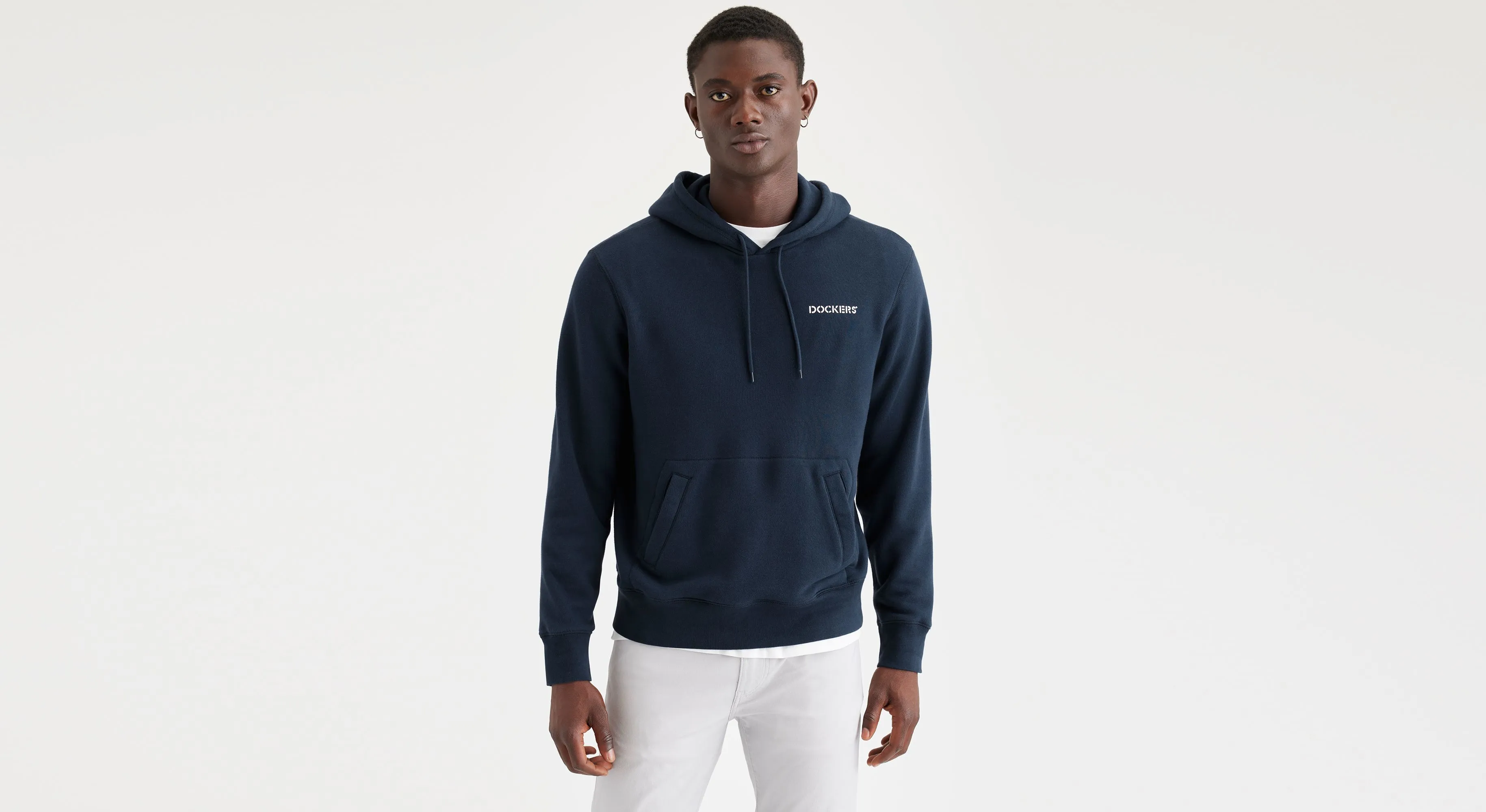 Men's Regular Fit Popover Hoodie