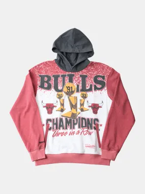 Mitchell & Ness Sublimated Champs Bulls Hoody - Multicolour