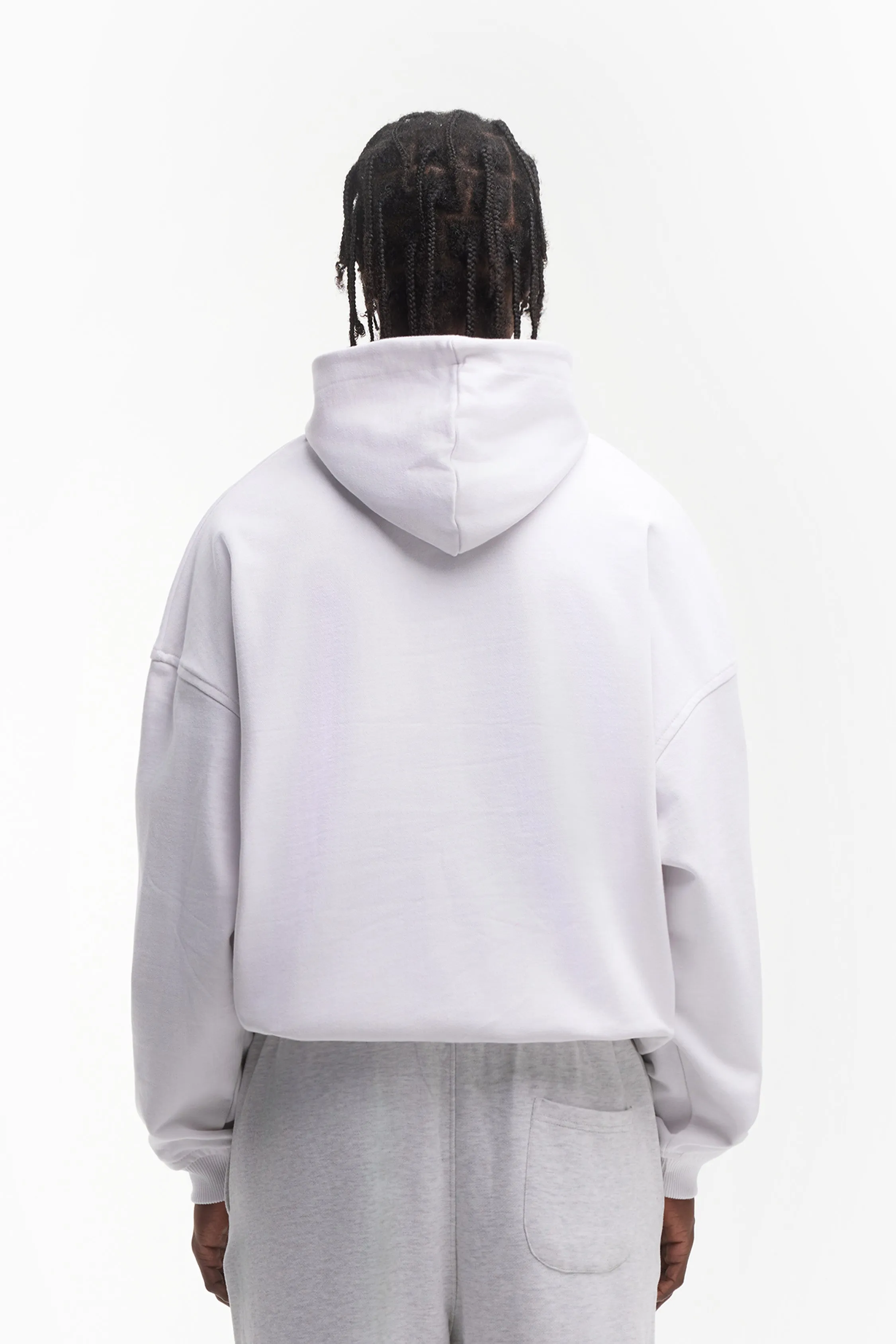 PALACE WHITE FRONTZIP