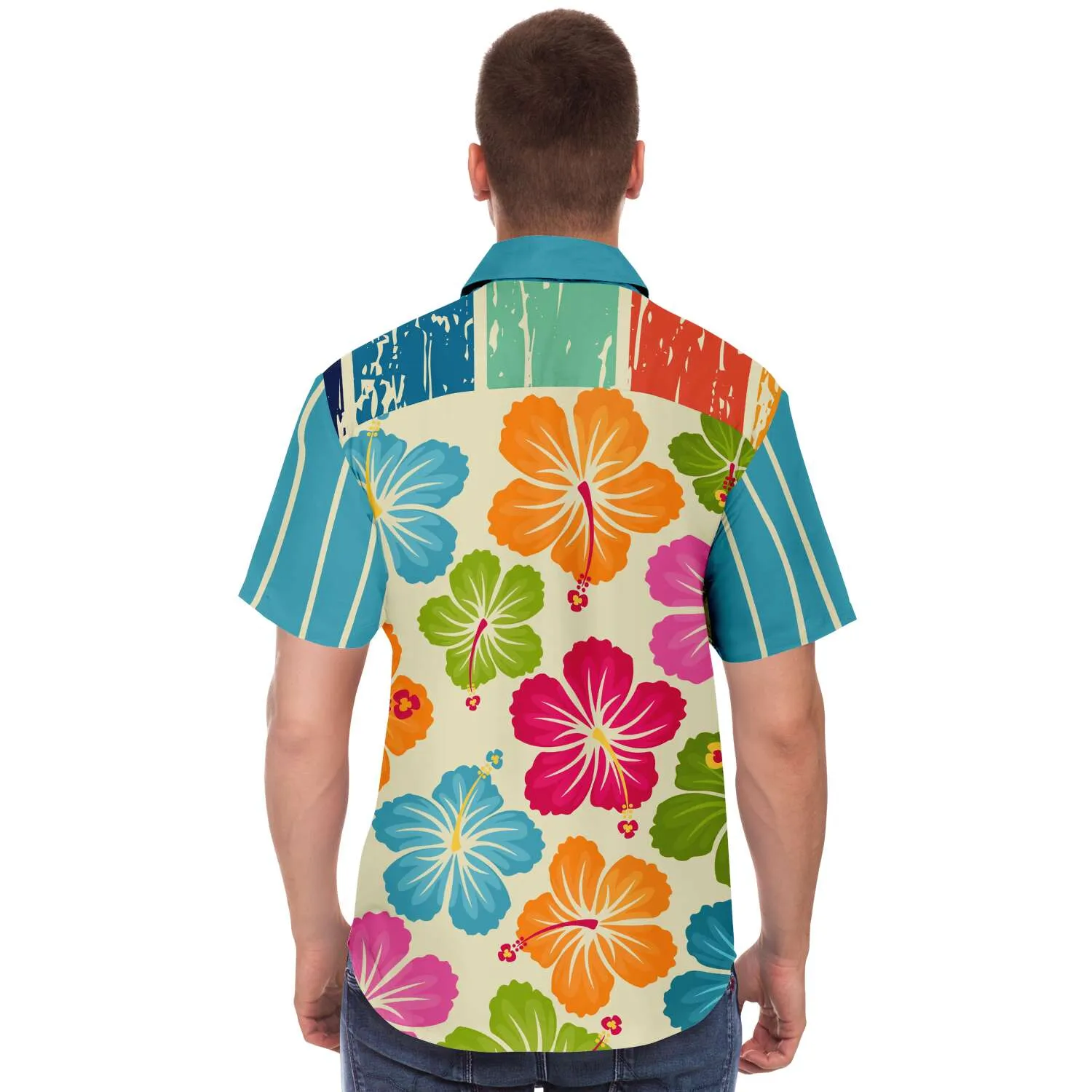 Paradise Road Short Sleeve Button Down Shirt