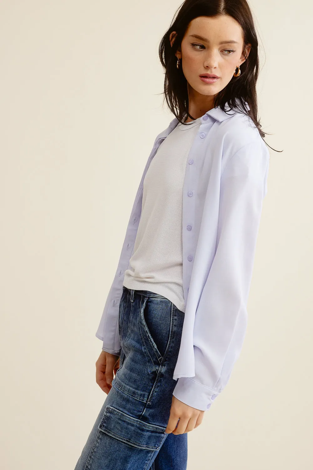 Periwinkle Button Down