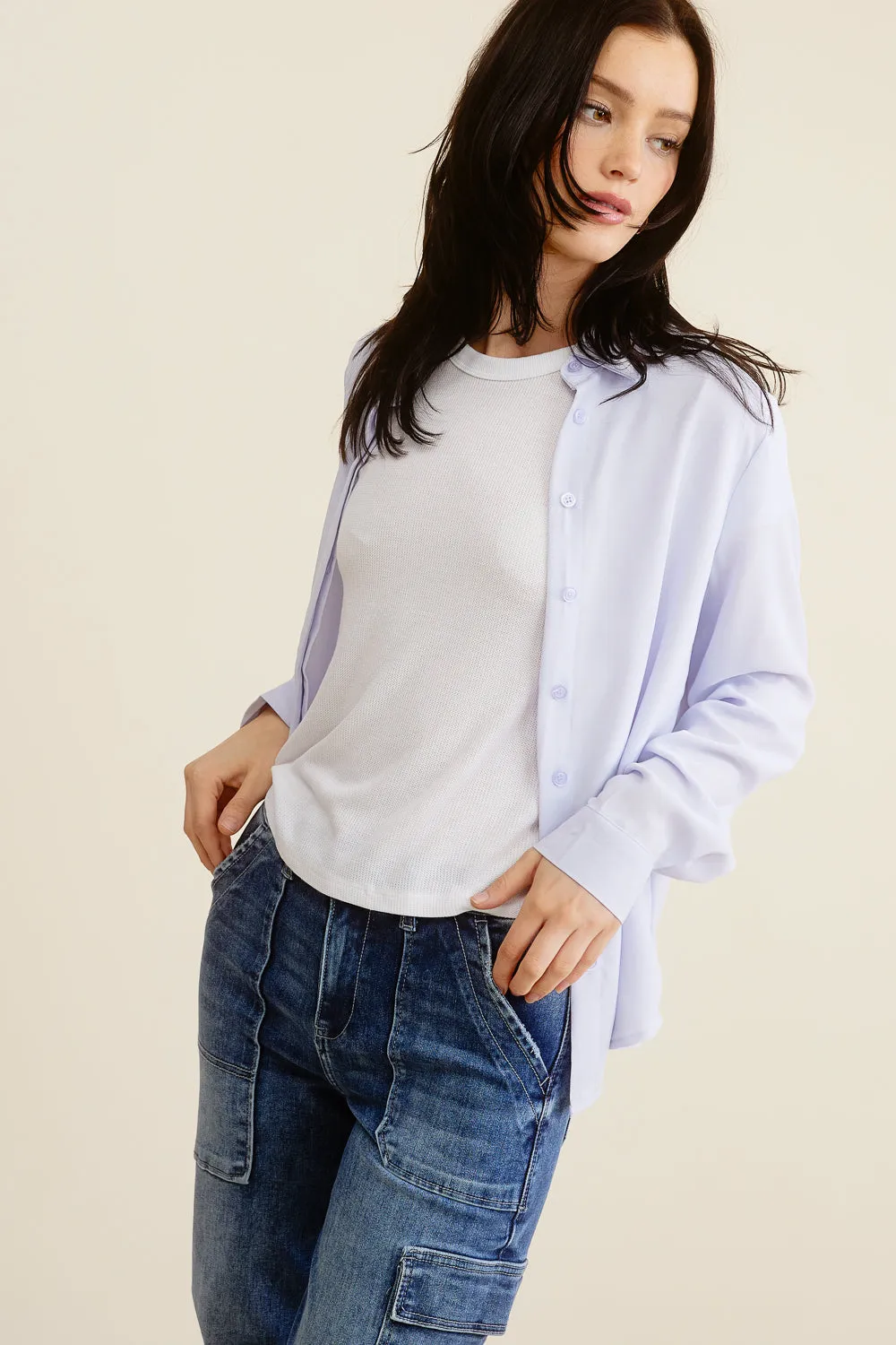 Periwinkle Button Down