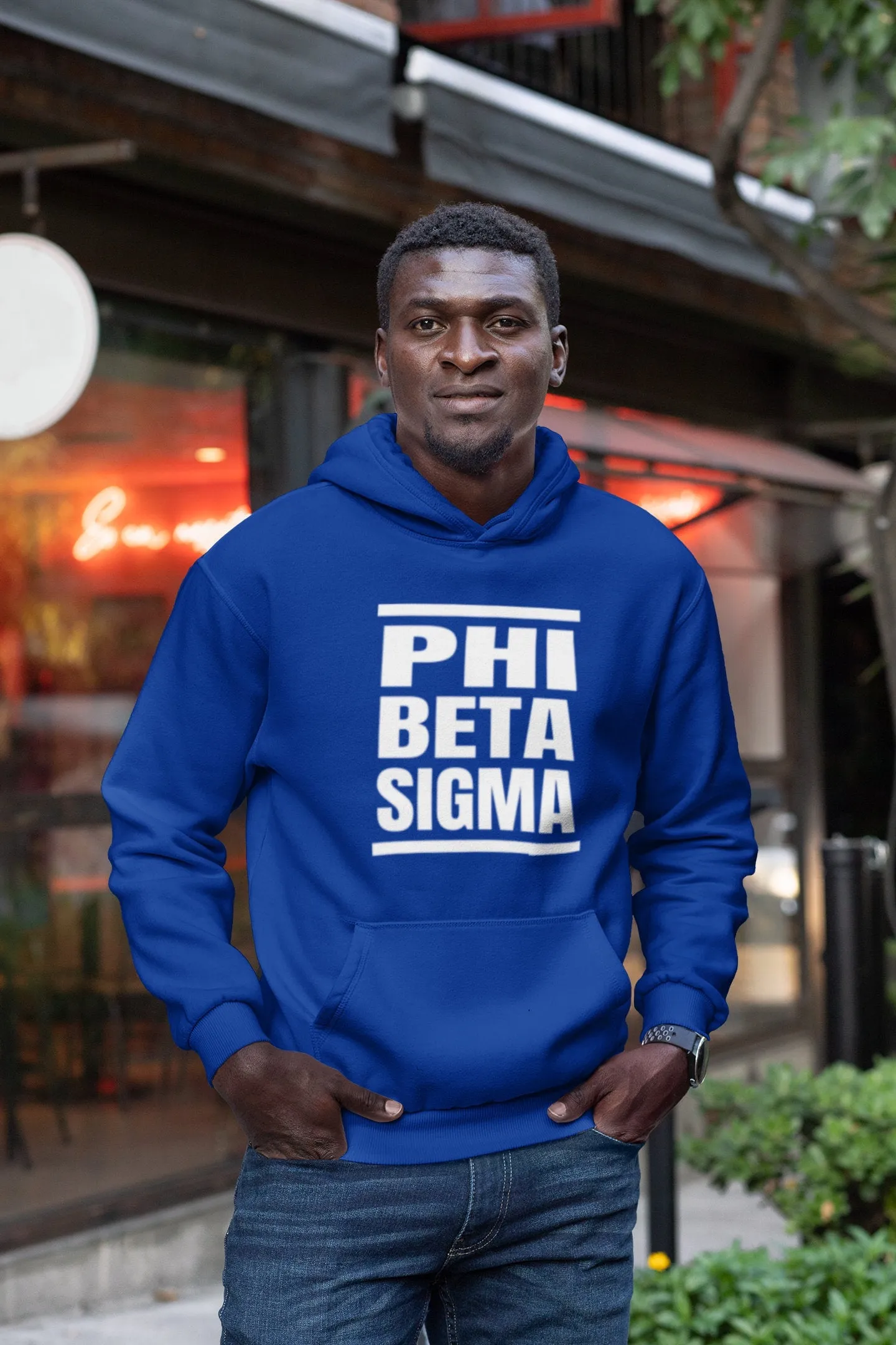 Phi Beta Sigma Retro DMC Hoodie