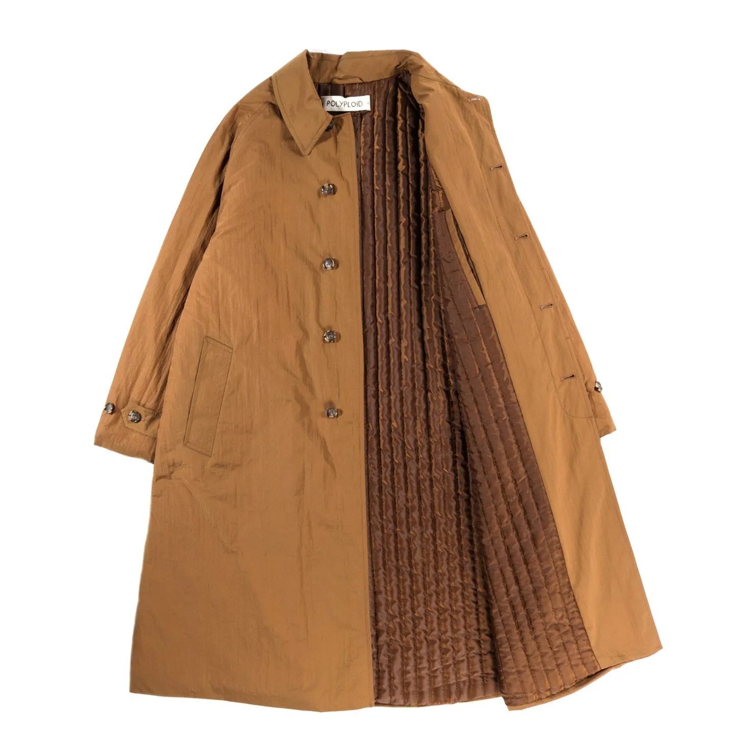 POLYPLOID LONG COAT C CAMEL