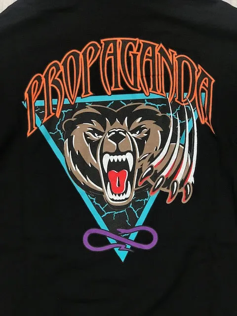 Propaganda Grizzly Hoodie 956 01 black