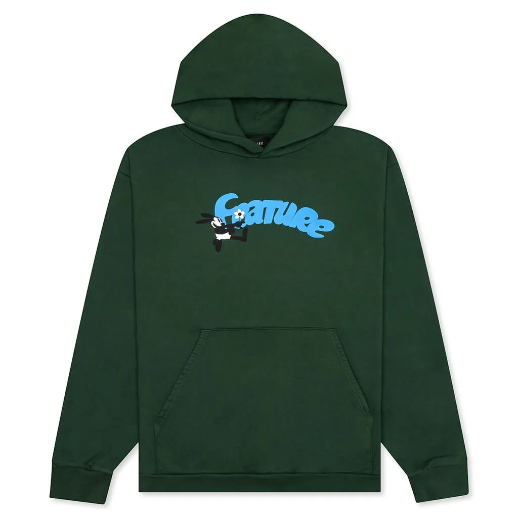 Puffed Hoodie - Dark Green