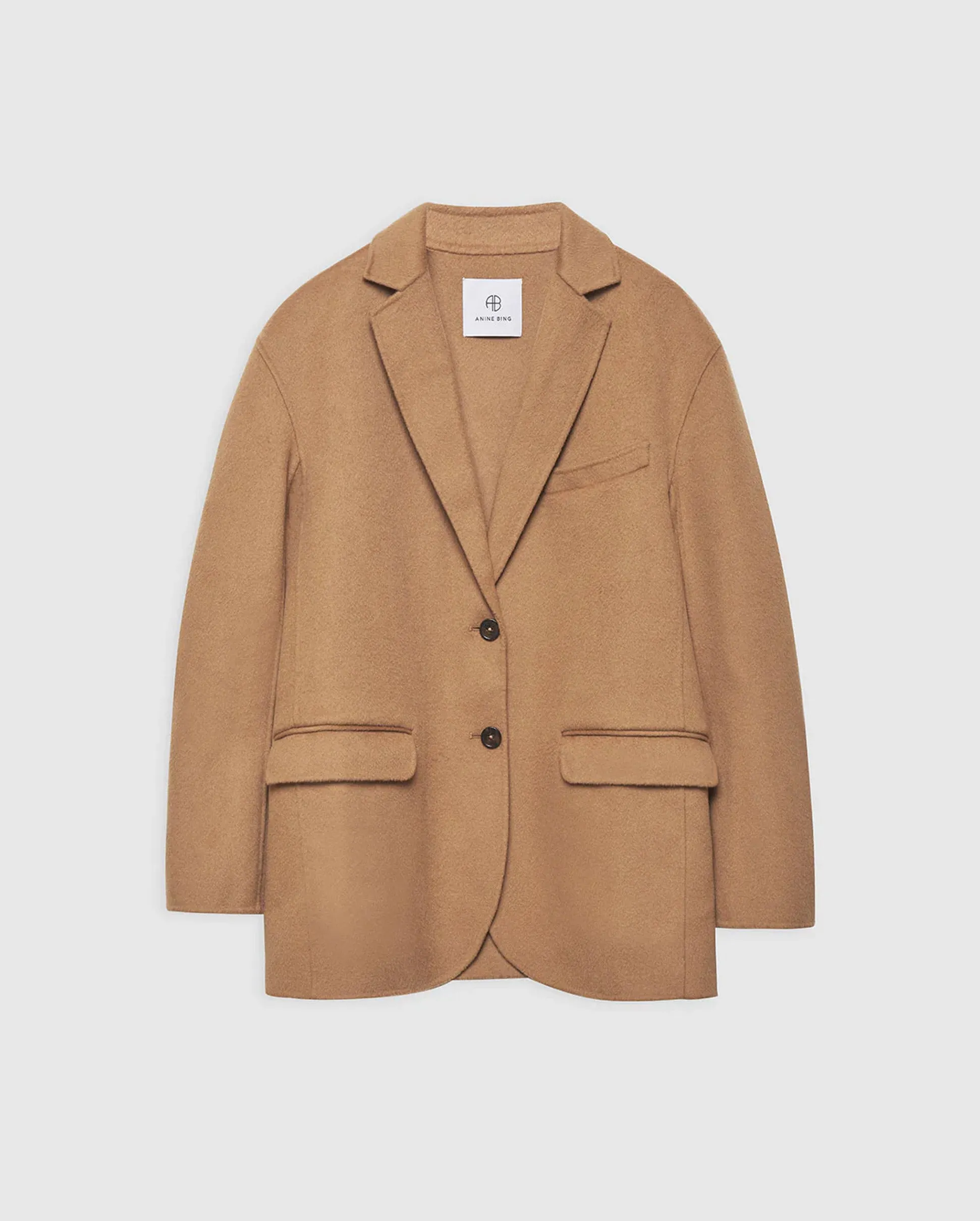 QUINN BLAZER / CAMEL CASHMERE BLEND