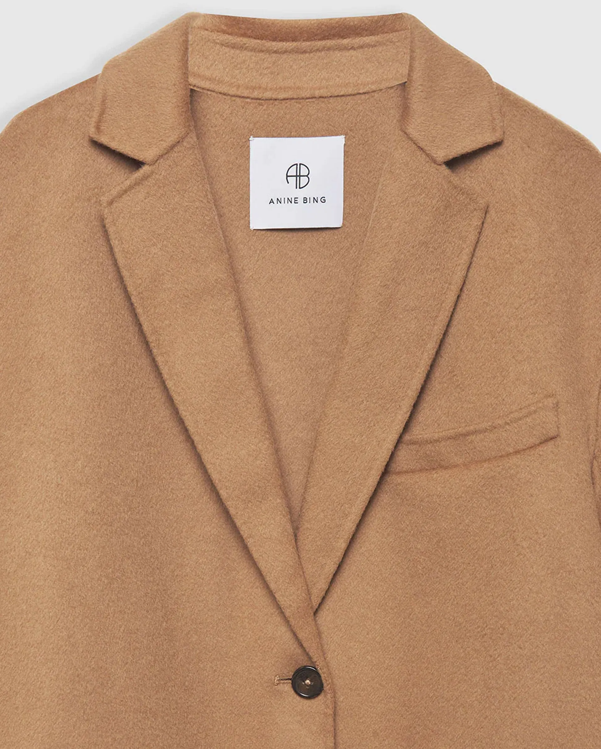 QUINN BLAZER / CAMEL CASHMERE BLEND