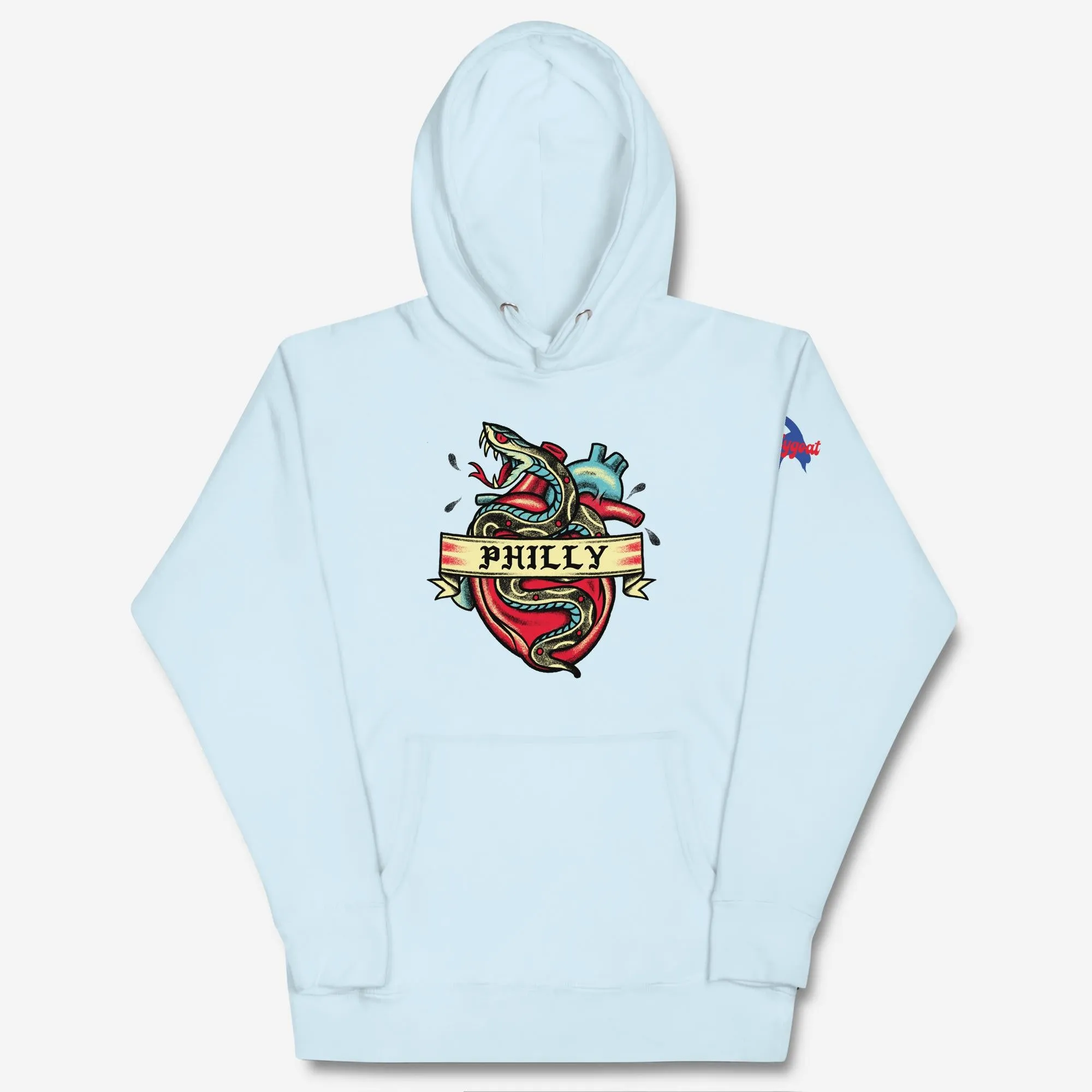 "Philly Snake Tattoo" Hoodie