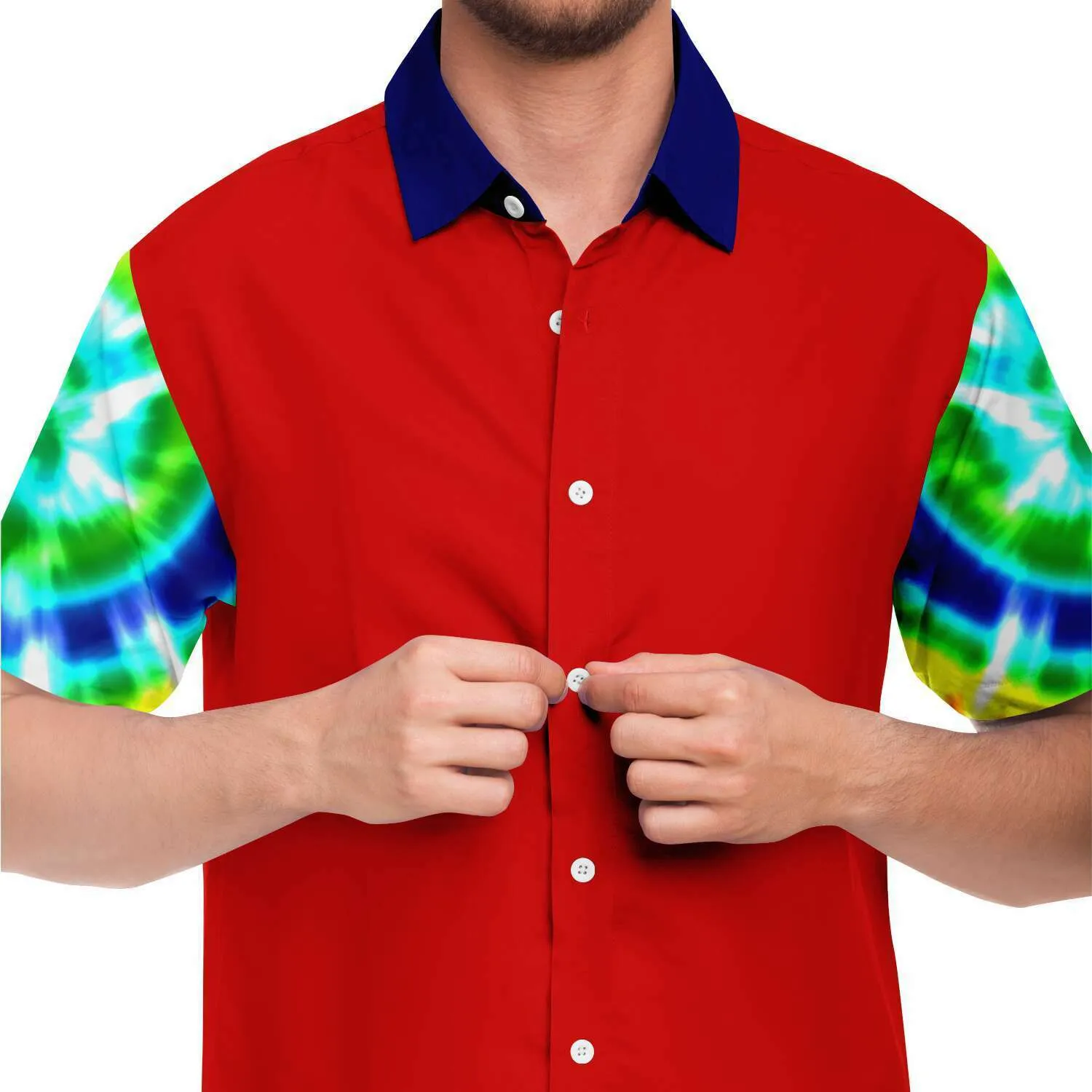 Rainbow Pride Button Down Shirt