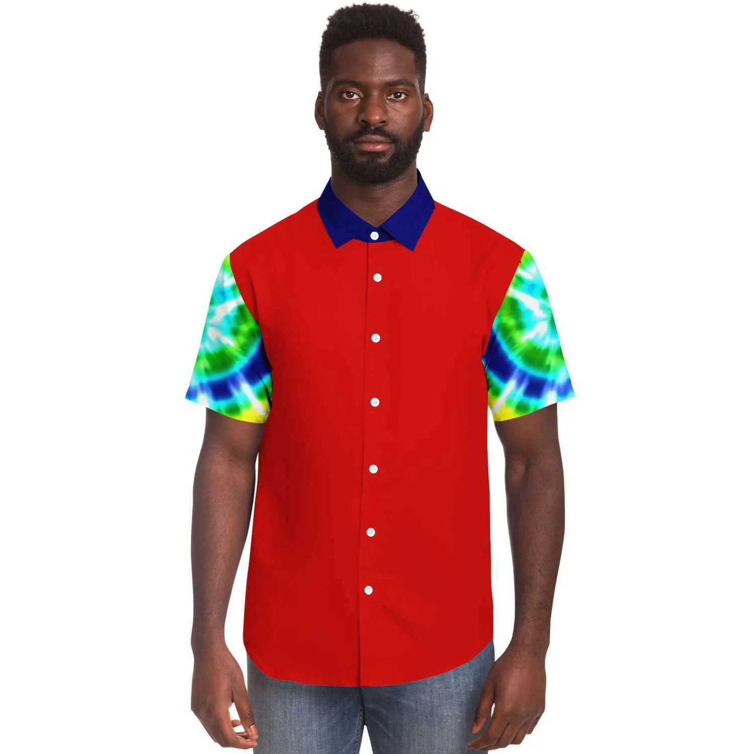 Rainbow Pride Button Down Shirt