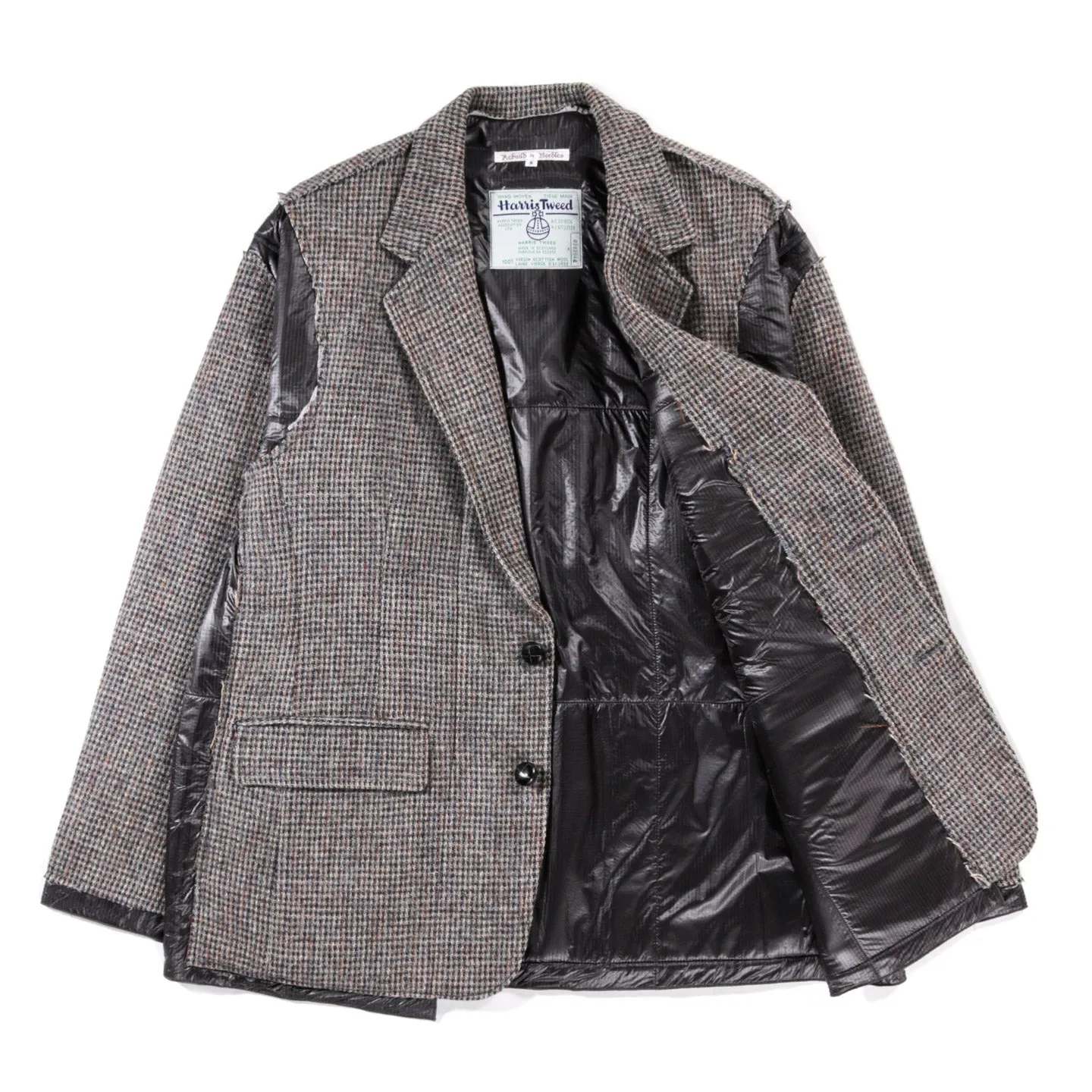 REBUILD BY NEEDLES HARRIS TWEED COVERED JACKET - S