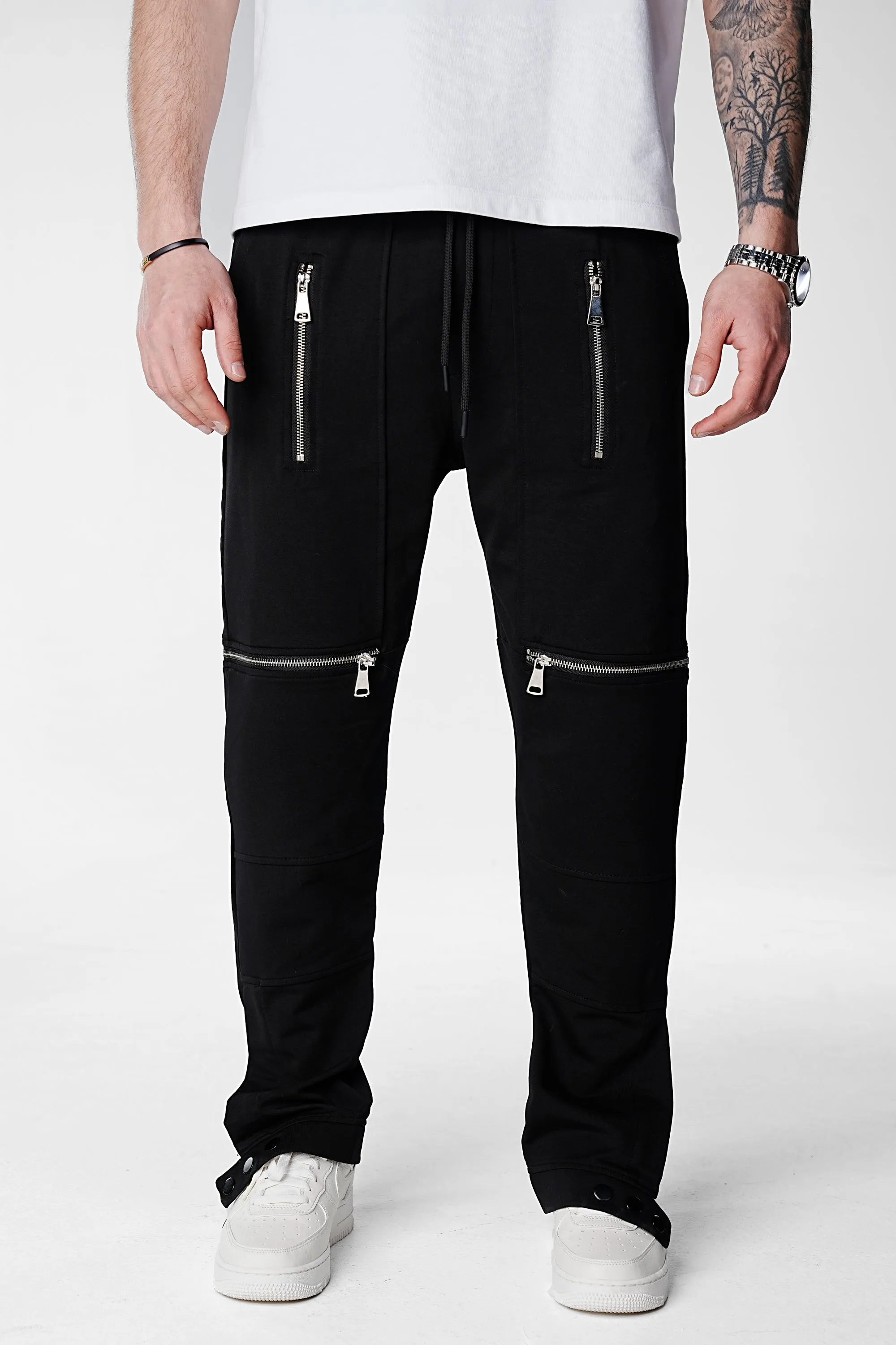 Regular Fit Premium Glory Pants - Black