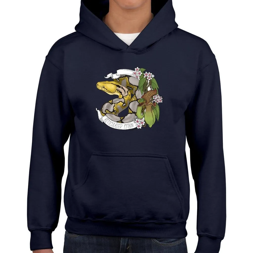 Reticulated Python Banner Youth Hoodie