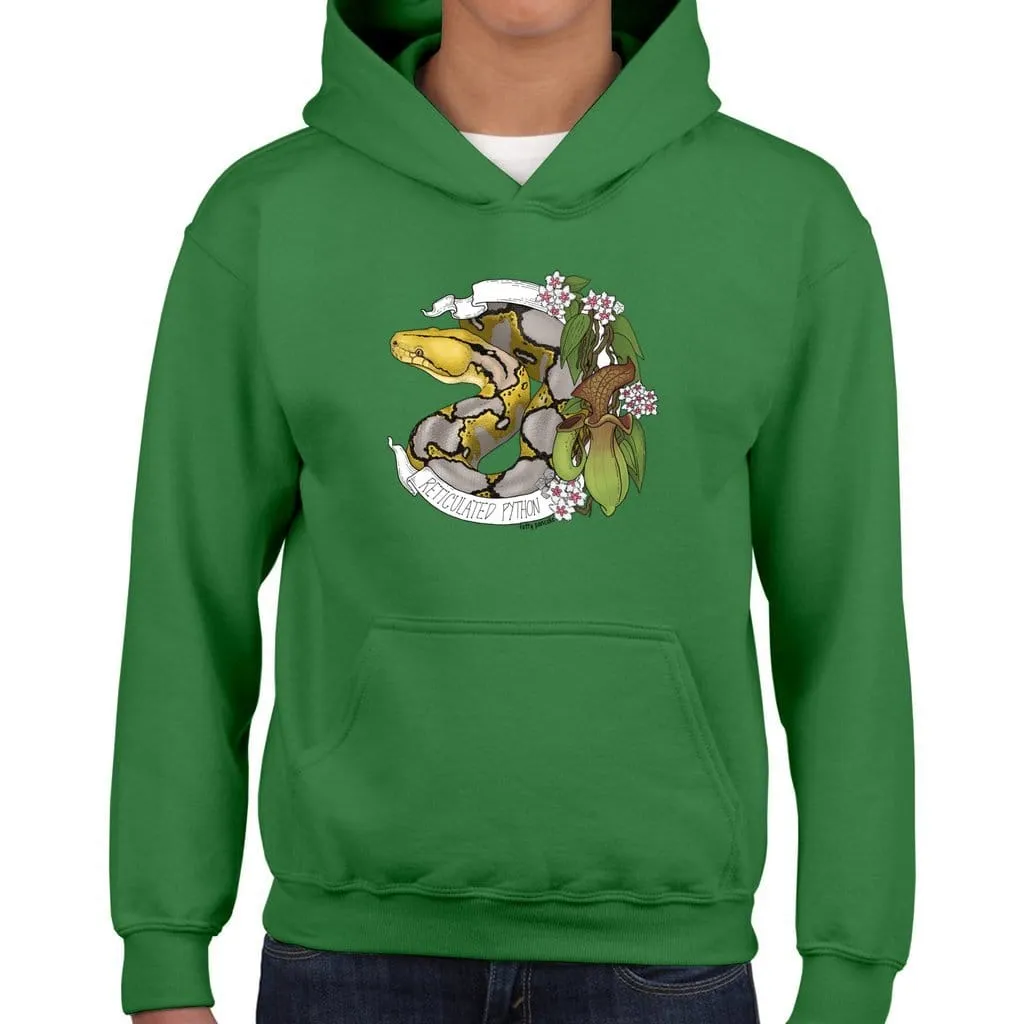 Reticulated Python Banner Youth Hoodie