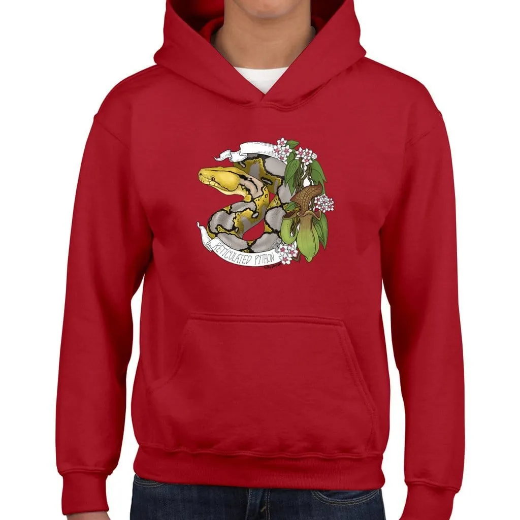 Reticulated Python Banner Youth Hoodie