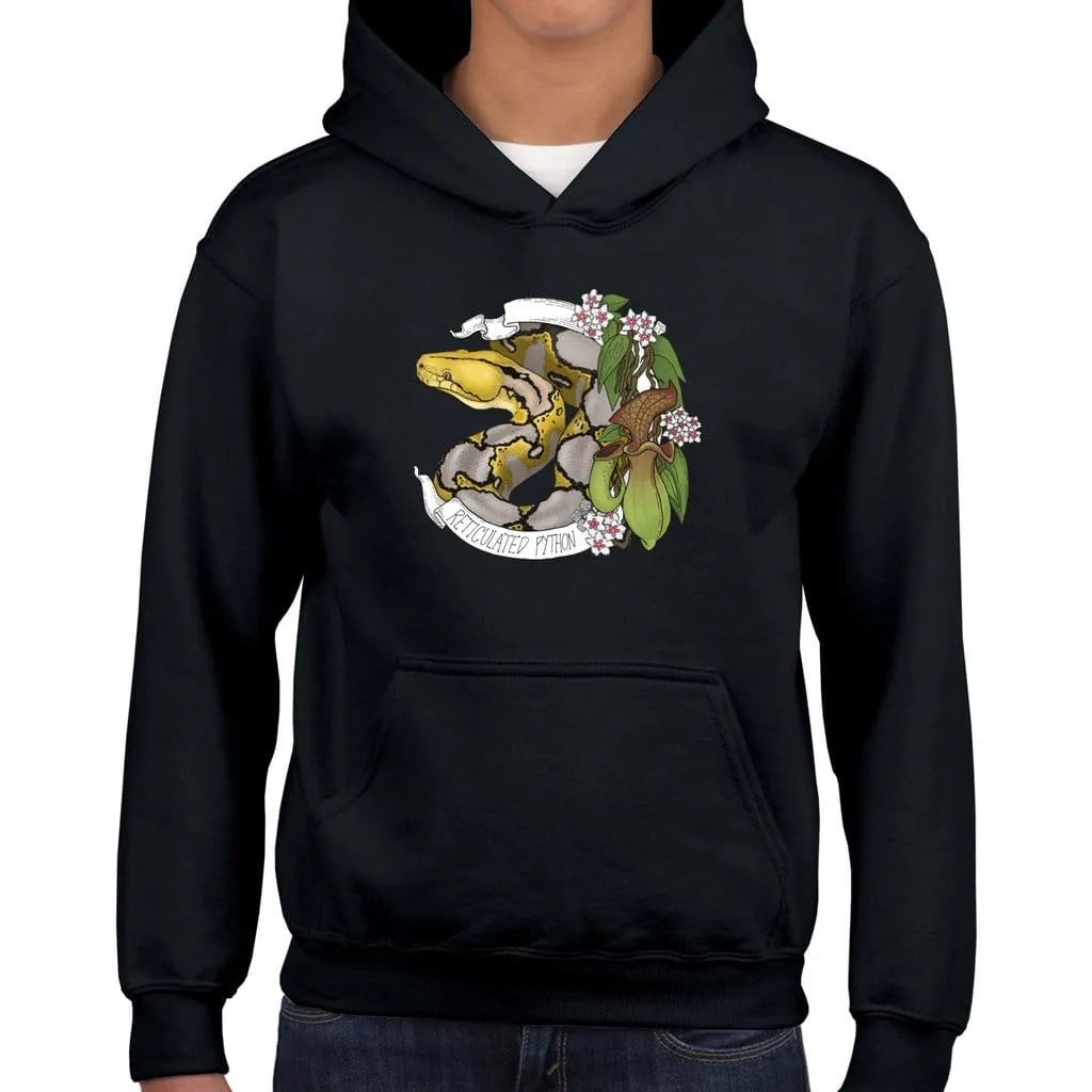 Reticulated Python Banner Youth Hoodie