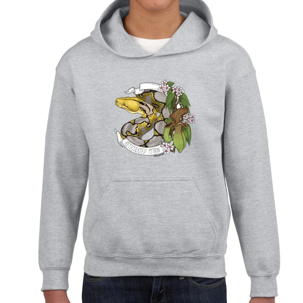 Reticulated Python Banner Youth Hoodie