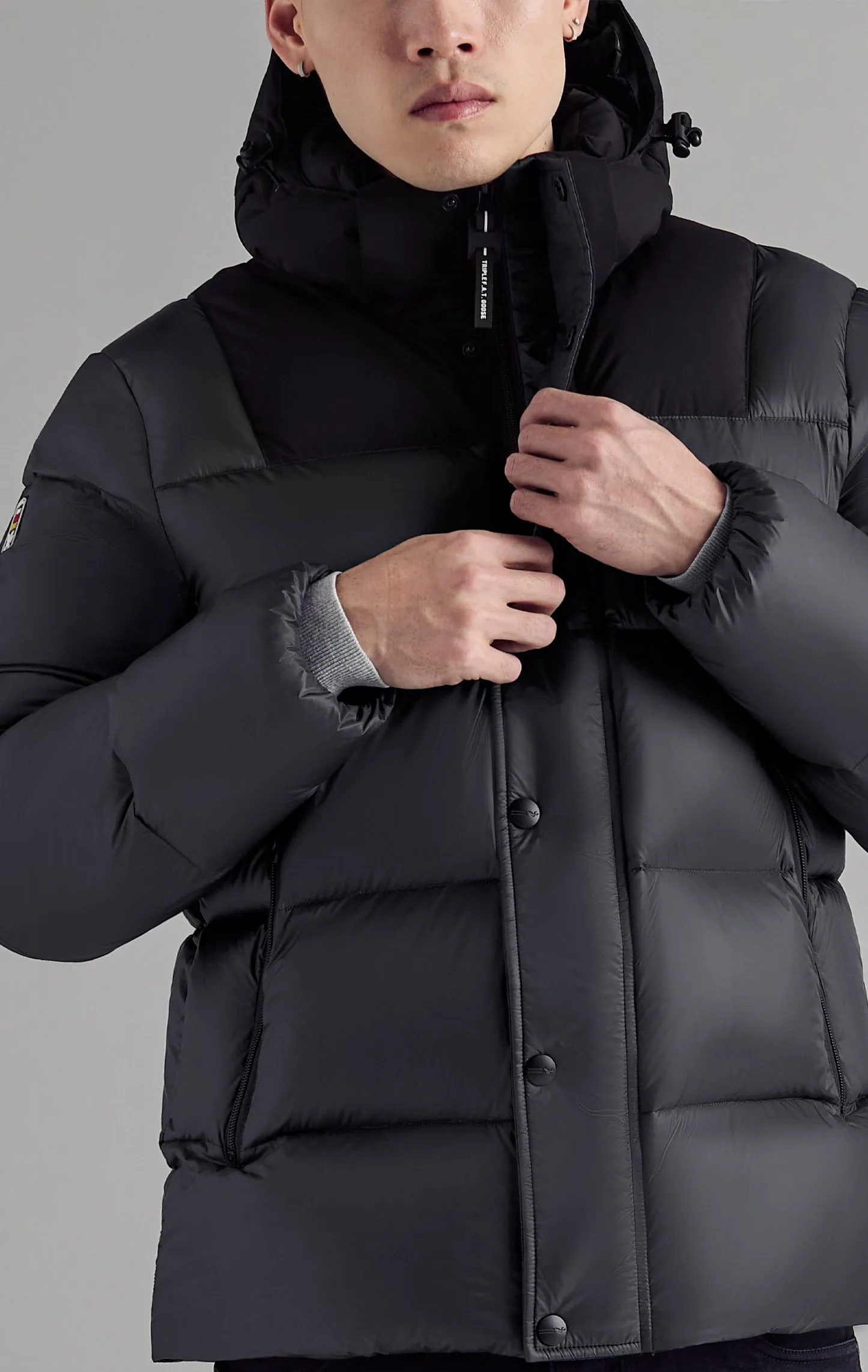 Rockhopper Men's Two-Tone Puffer Down Jacket