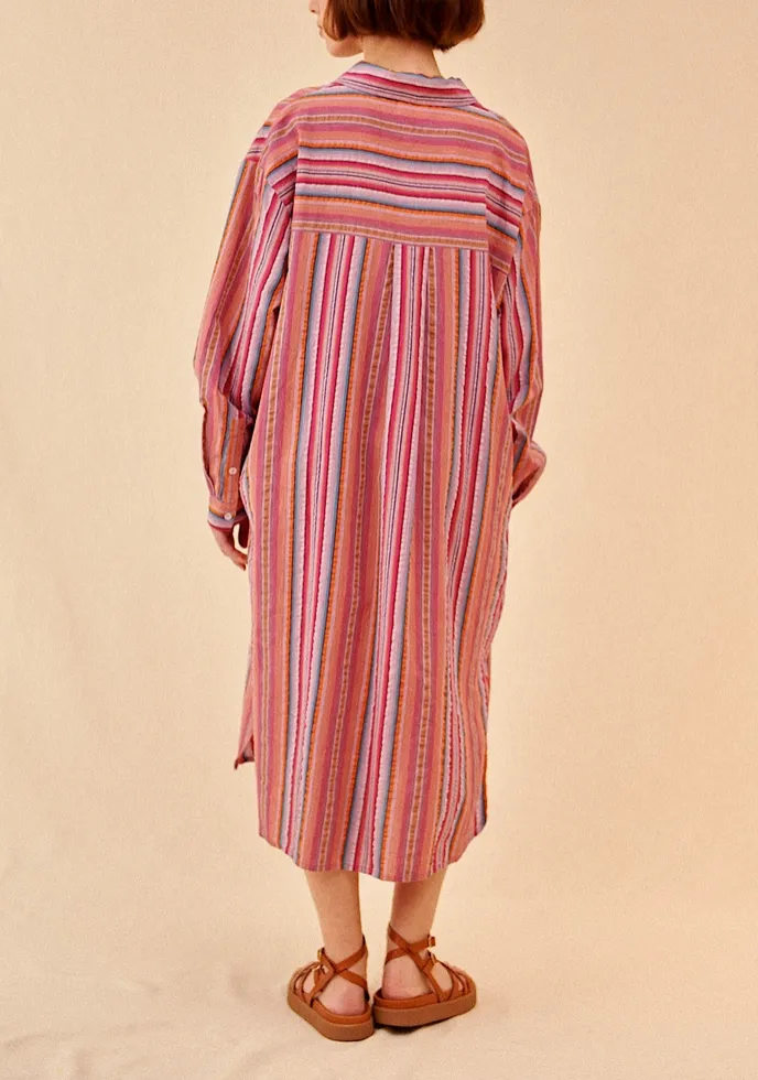 Salvador Shirt Dress ? Striped