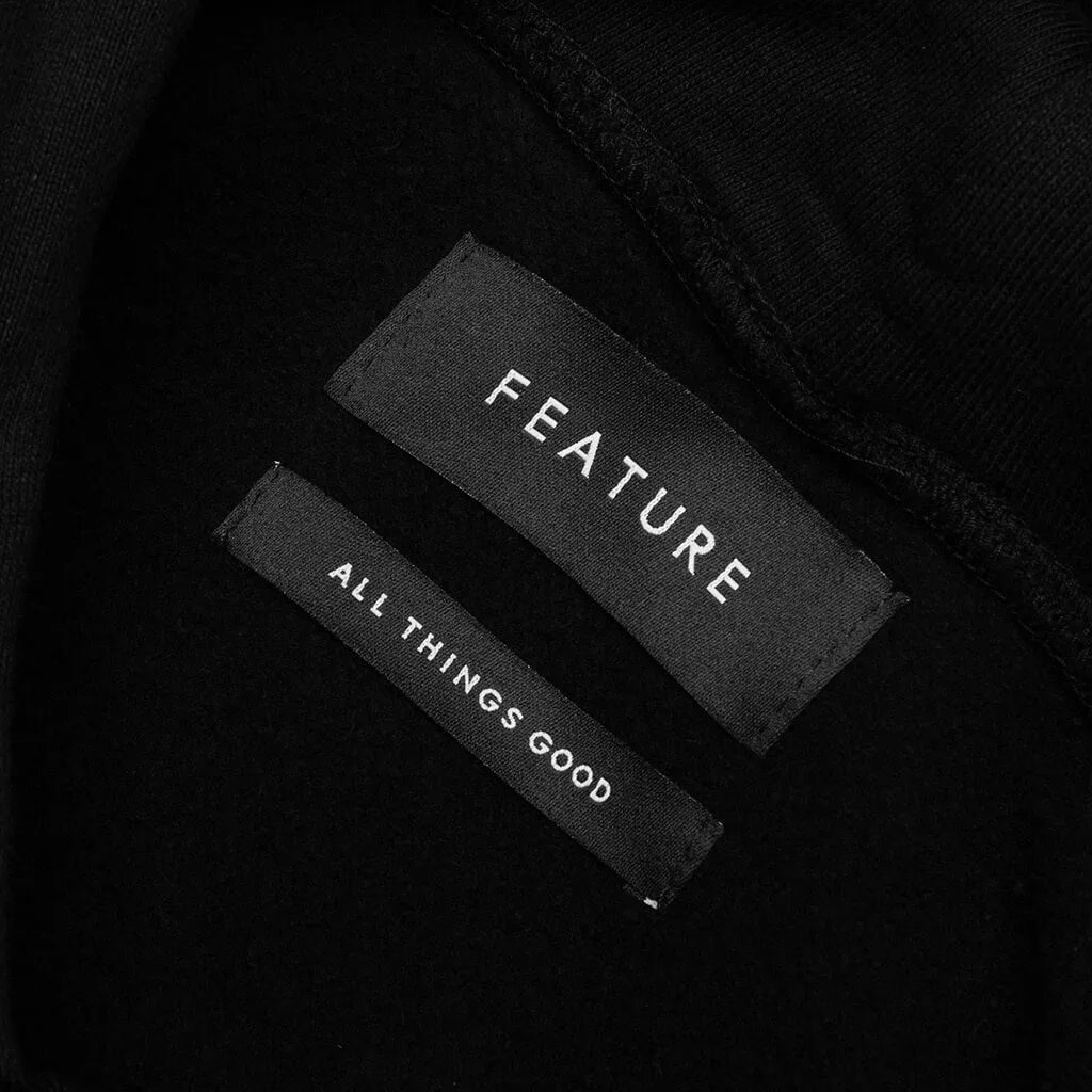 Shattered Hoodie - Black