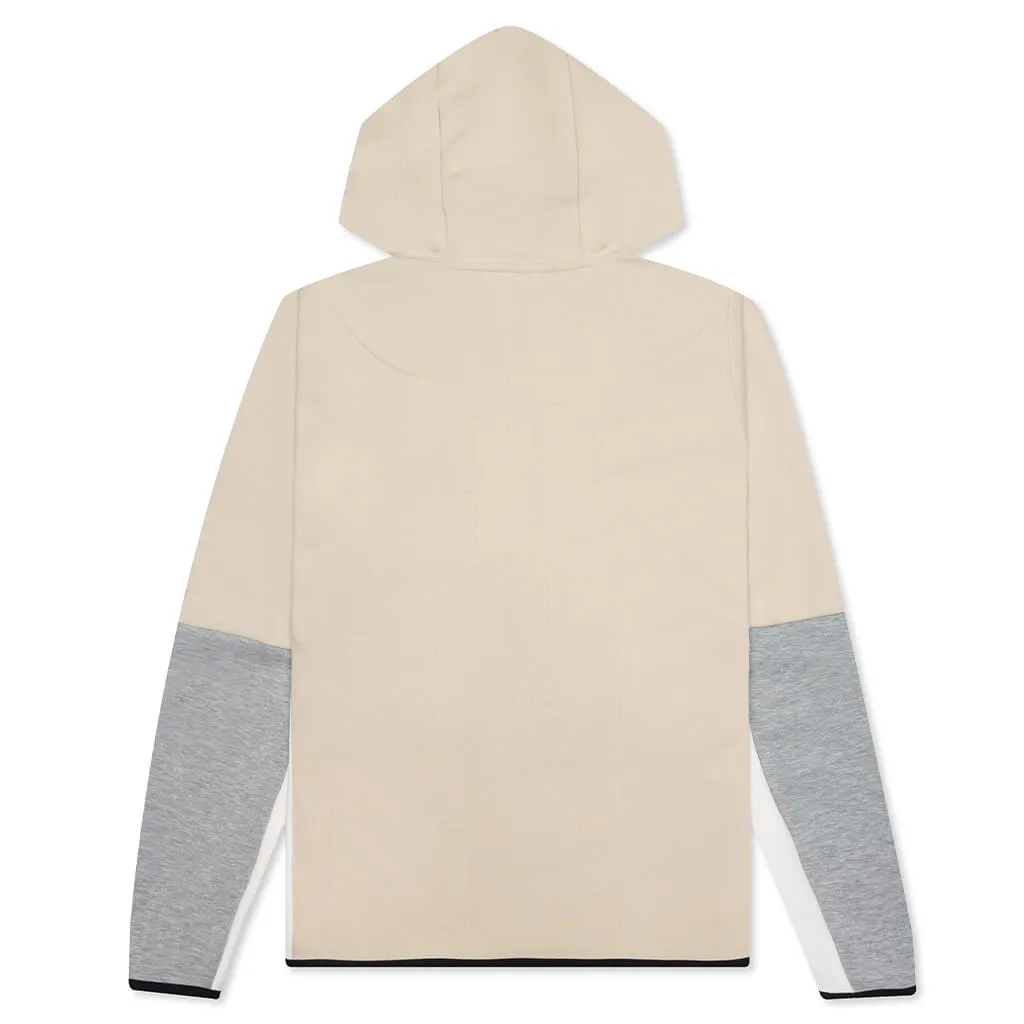 Sportswear Tech Fleece Full Zip Up Hoodie - Rattan/Phantom/Dark Heather Grey