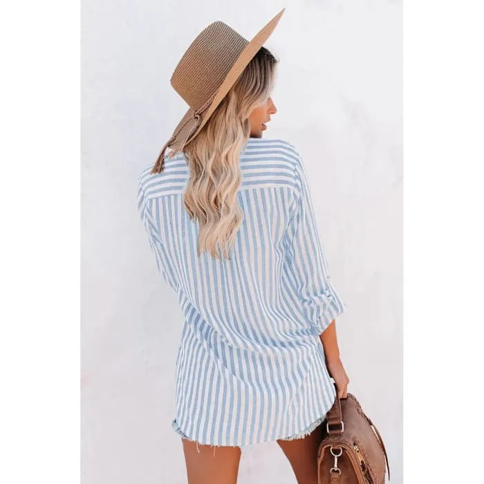 Striped Button Down