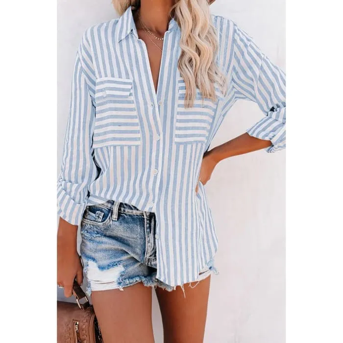 Striped Button Down