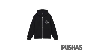 Stussy x Born & Raised Logo Zip Hoodie 'Black'