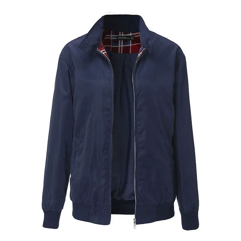 Tartan Lined Womens Bomber Women's Jacket