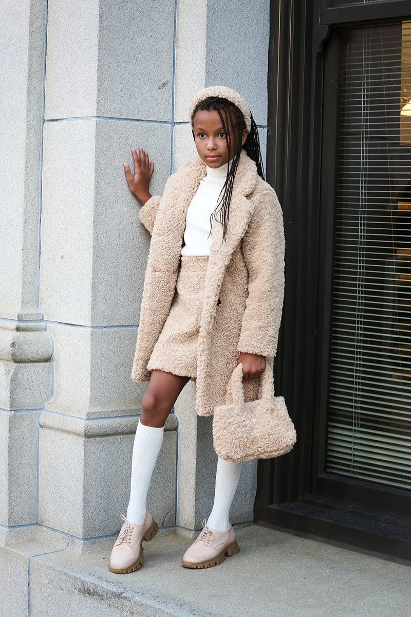 Teddy Coat beige