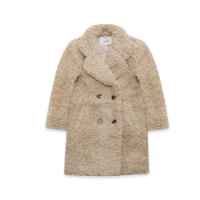 Teddy Coat beige