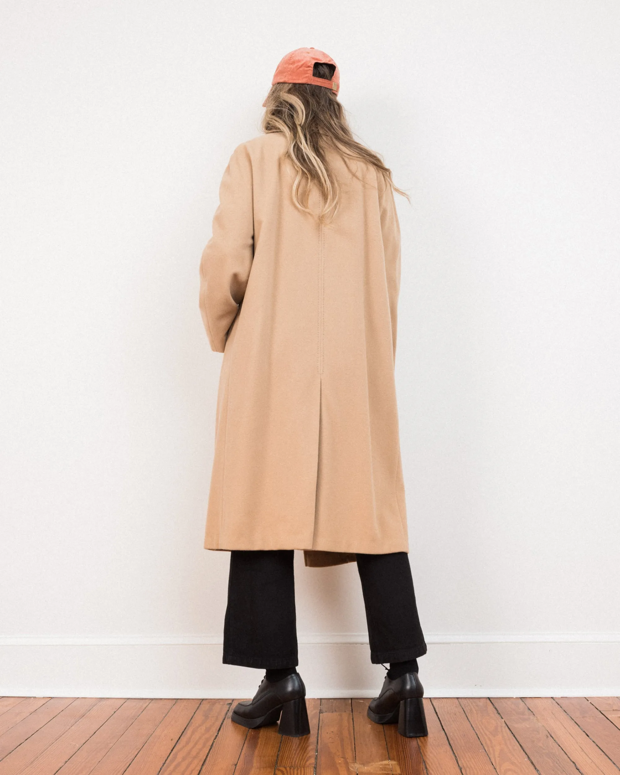 Vintage Camel Wool BERLIN Coat #16 (XS/S   S/M)