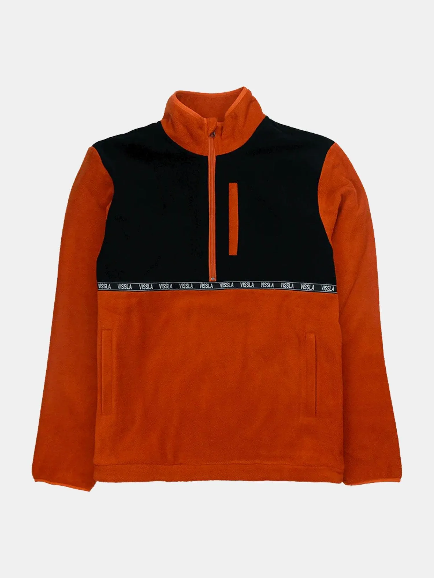 Vissla Hike Eco Polar Fleece - Rust