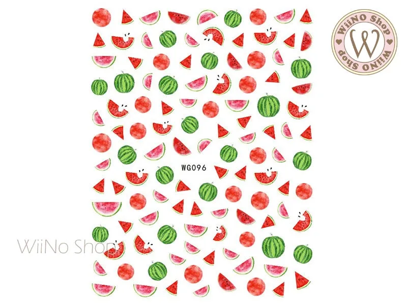 Watermelon Adhesive Nail Art Sticker - 1 pc (WG096)