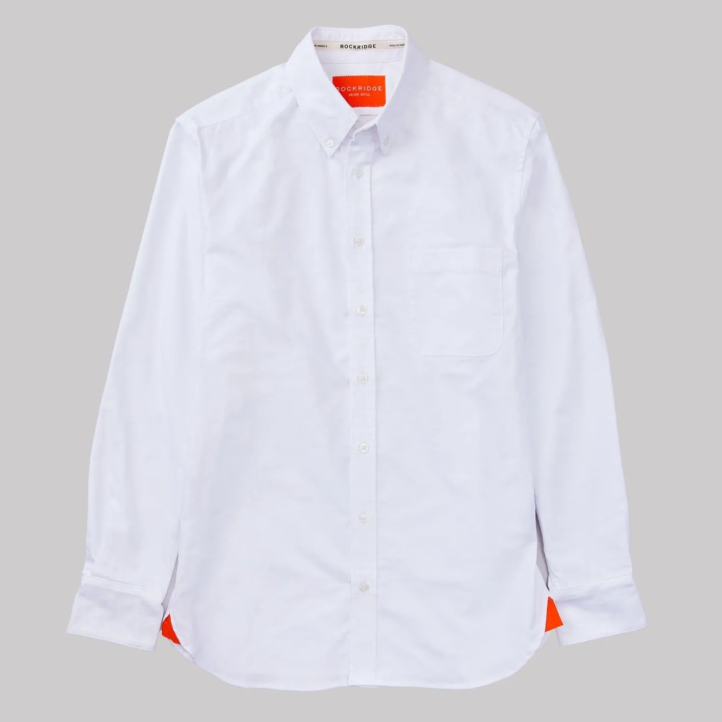 White Oxford Button Down Shirt