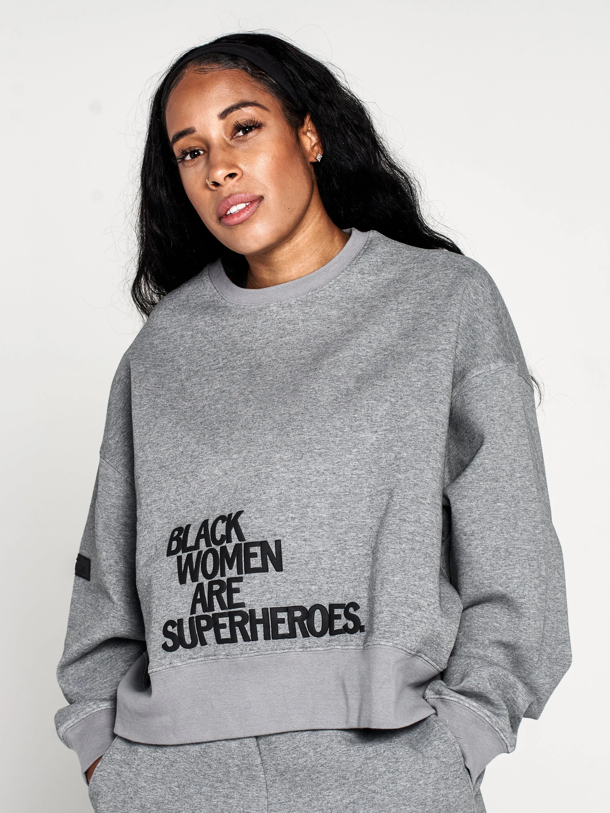 Women's BWAS Oversized Crewneck