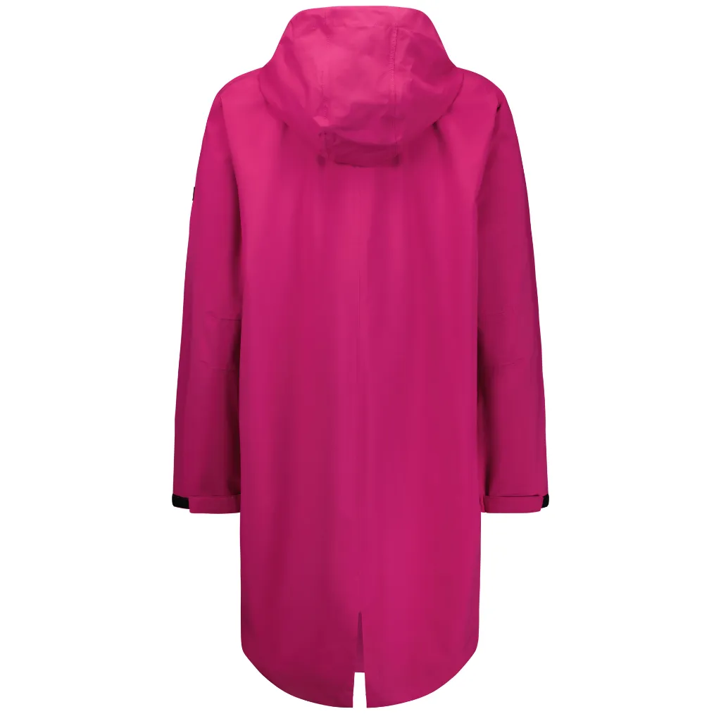 Womens Georgie Rain Coat - Fuchsia