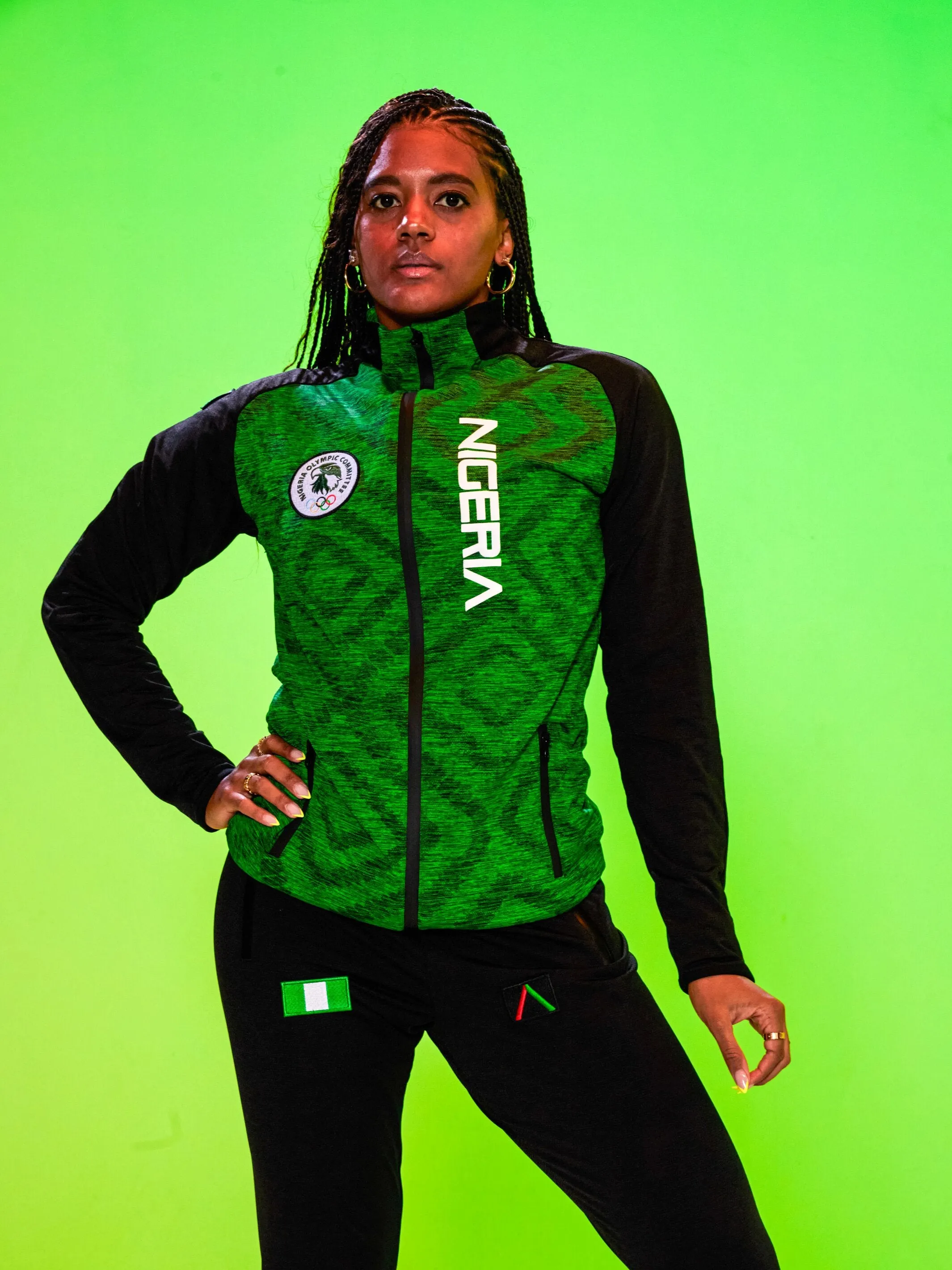 Women's Team Nigeria Track Jacket