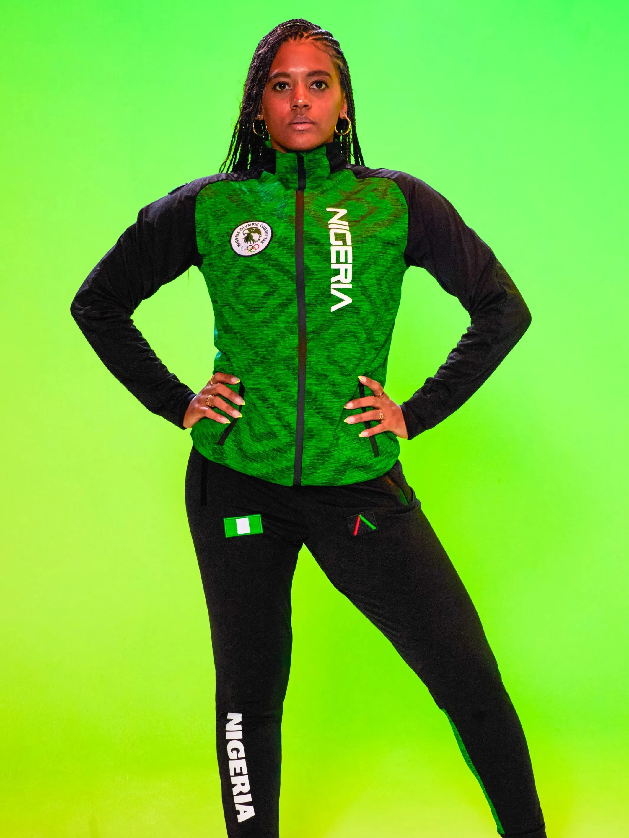 Women's Team Nigeria Track Jacket