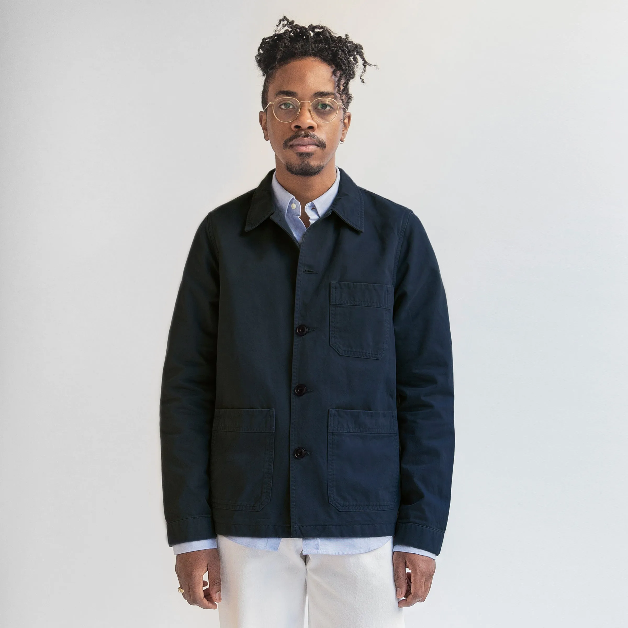 Worker Jacket Navy - Final Sale