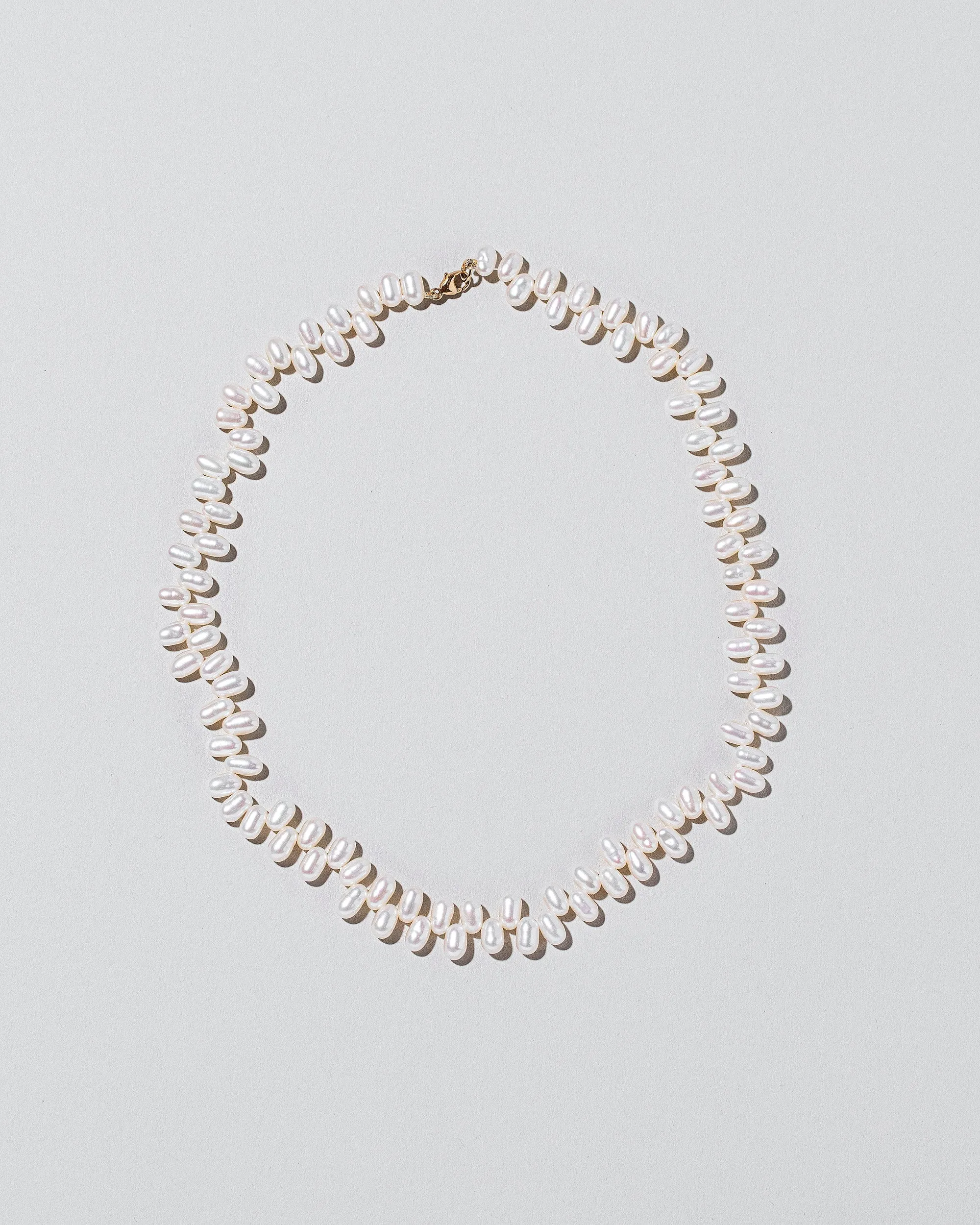 Zipper Pearl Necklace